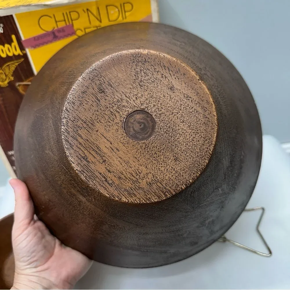 NEW rare vintage Thermo-Serv‎ Westwood chip 'n dip set. gorgeous set! MCM